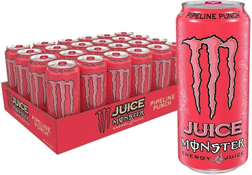 Monster Pipeline Punch Energy Drink 500ml x 24 Cans | Free Delivery