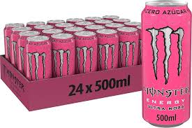 Monster Energy Ultra Rosa 24 x 500ml | Zero Sugar | Free Delivery