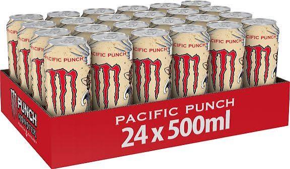 Monster Pacific Punch Energy Drink 24 x 500ml | Free Delivery