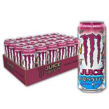 Monster Juiced Viking Berry 24 x 500ml Cans | UK Edition | Free Delivery