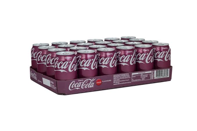 Coca-Cola Cherry 330ml x 24 Cans – Cherry Coke Soft Drink | Free Delivery